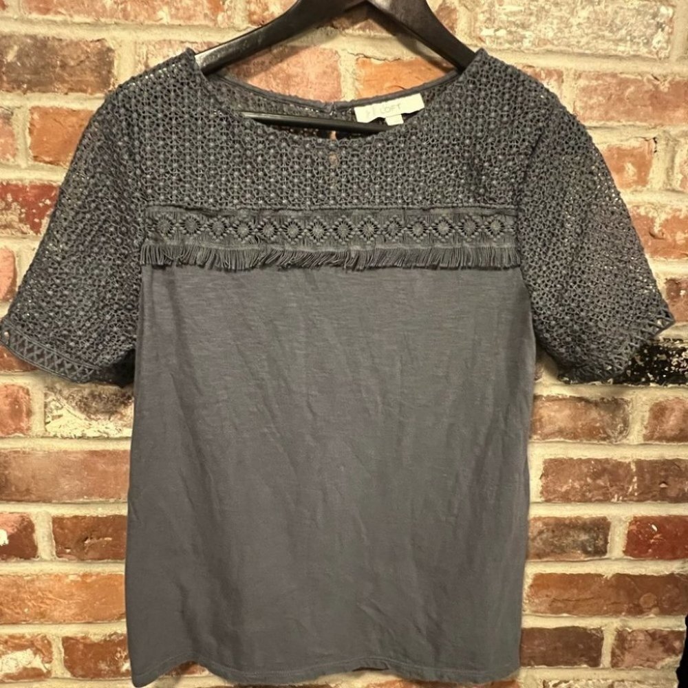Loft short sleeve top